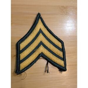 US Army E5 Sergeant Patch BUNDLE ONLY Military Insignia Embroidered SSI Shoulder